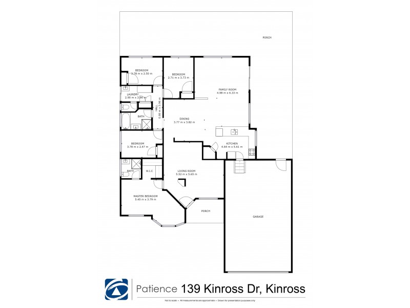 139 Kinross Drive, Kinross WA 6028 Floorplan