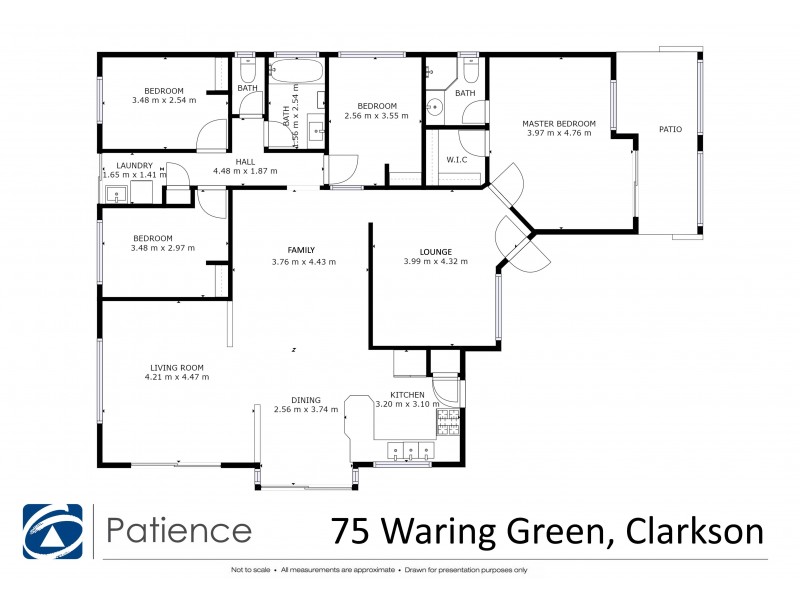 75 Waring Green, Clarkson WA 6030 Floorplan