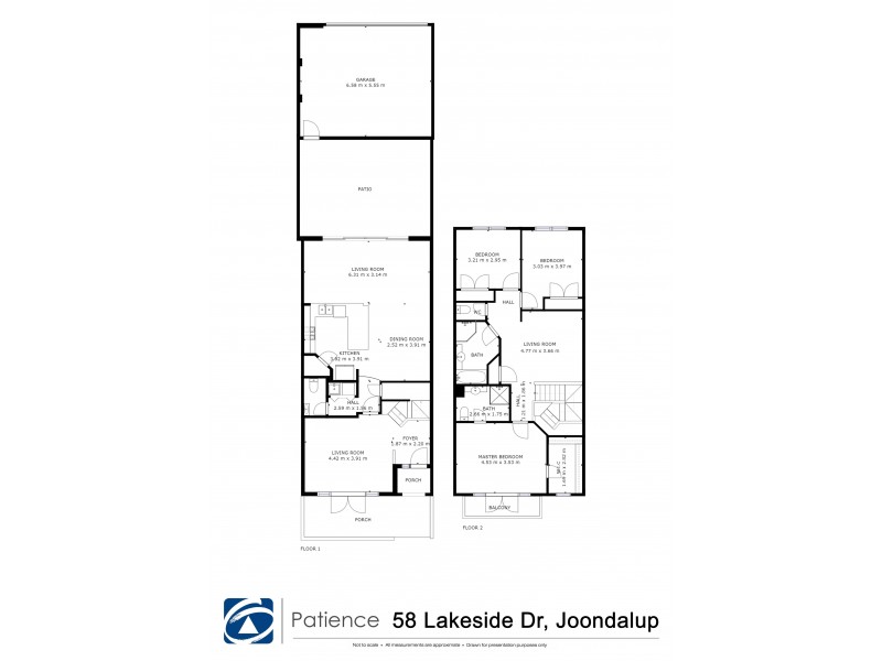 58 Lakeside Drive, Joondalup WA 6027 Floorplan