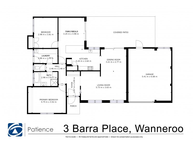 3 Barra Place, Wanneroo WA 6065 Floorplan