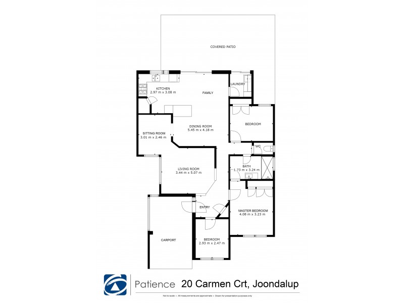 20 Carmen Court, Joondalup WA 6027 Floorplan