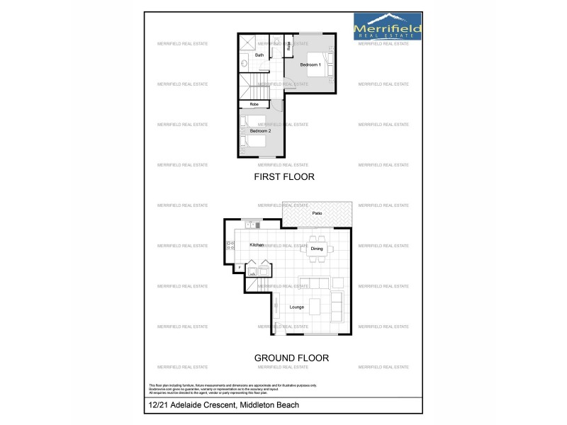 12/21 Adelaide Crescent, Middleton Beach WA 6330 Floorplan