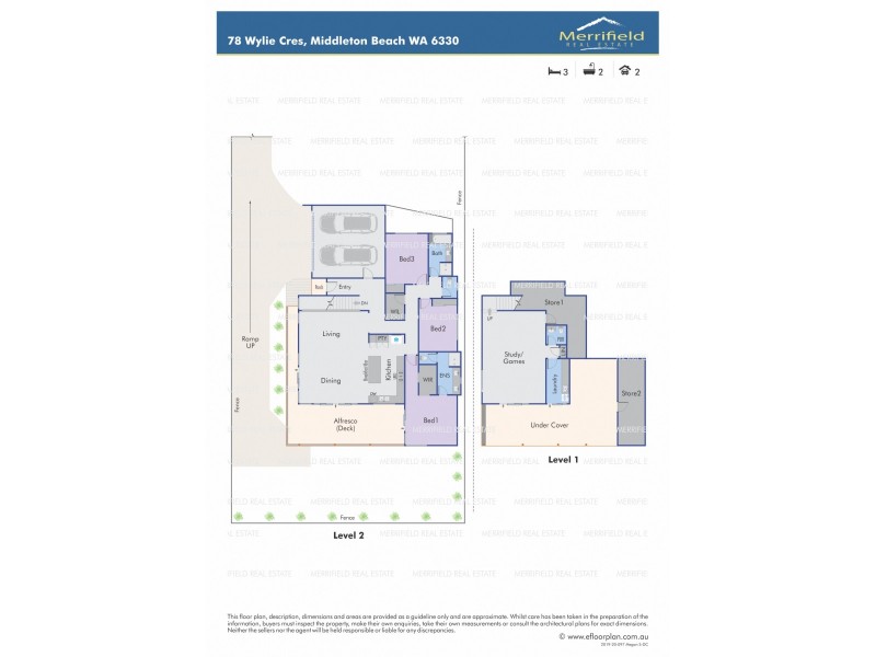 78 Wylie Crescent, Middleton Beach WA 6330 Floorplan