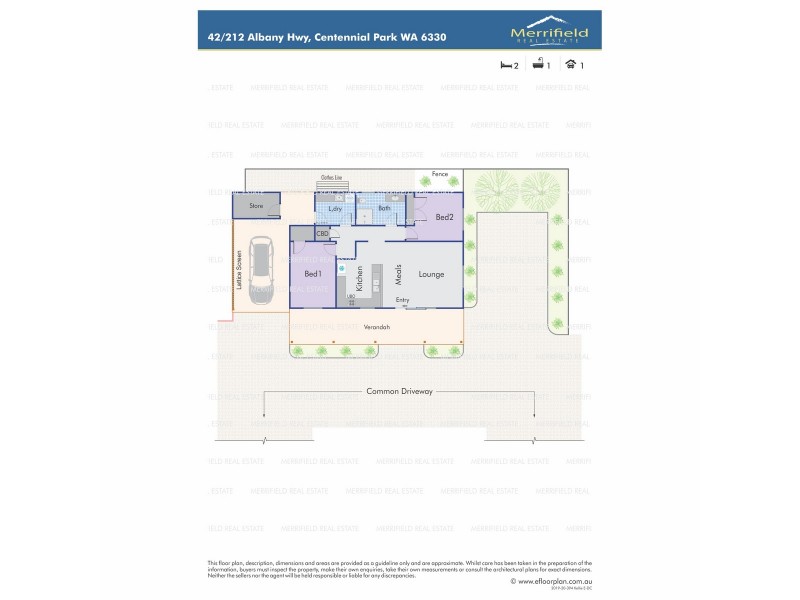 42/212 Albany Highway, Centennial Park WA 6330 Floorplan