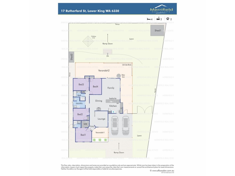 17 Rutherford Street, Lower King WA 6330 Floorplan