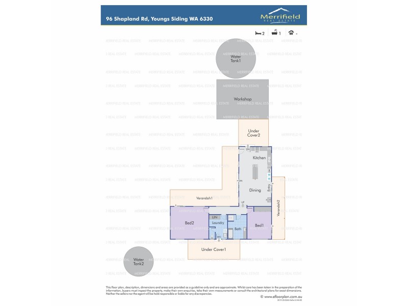 96 Shapland Road, Youngs Siding WA 6330 Floorplan