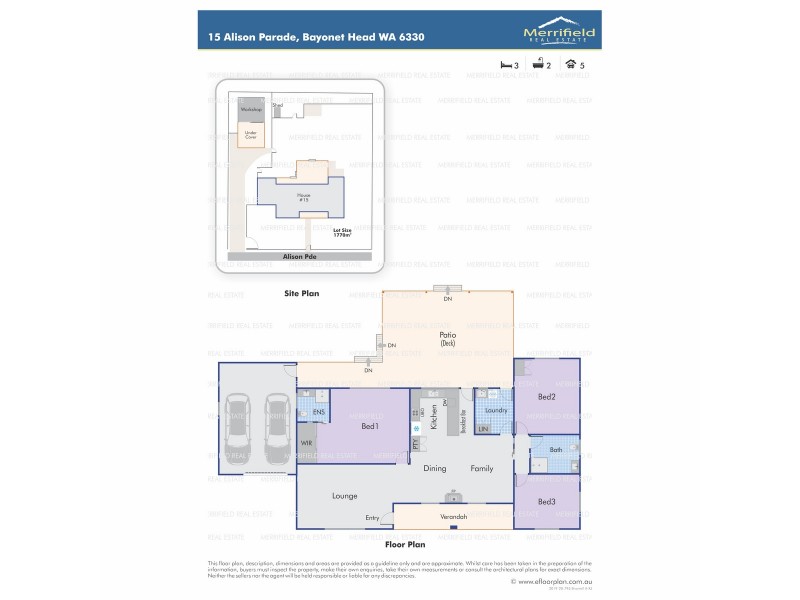 15 Alison Parade, Bayonet Head WA 6330 Floorplan