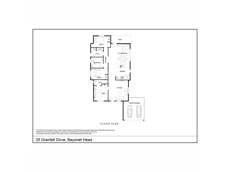 25 Grenfell Drive, Bayonet Head WA 6330 Floorplan