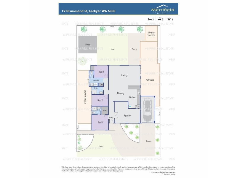 12 Drummond Street, Lockyer WA 6330 Floorplan