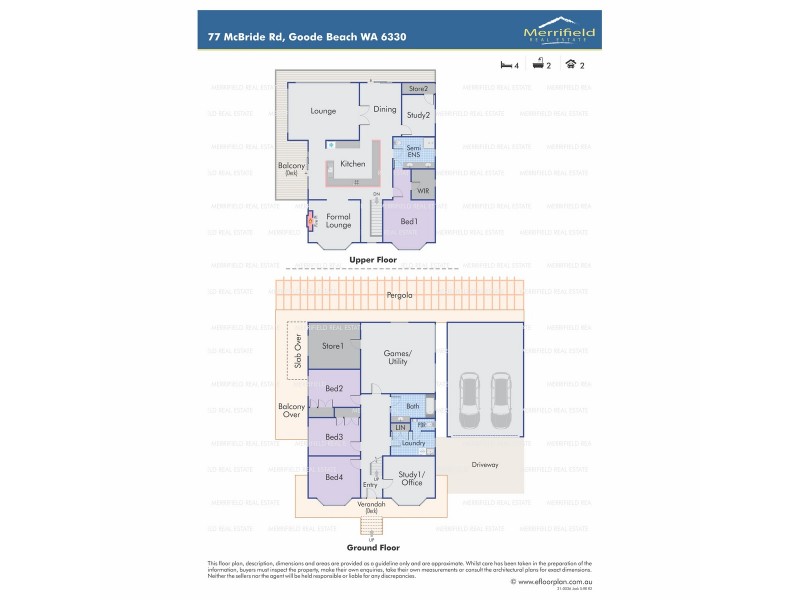 77 McBride Road, Goode Beach WA 6330 Floorplan