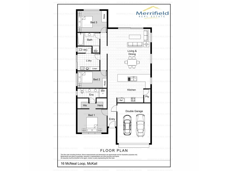16 McNeal Loop, Mckail WA 6330 Floorplan