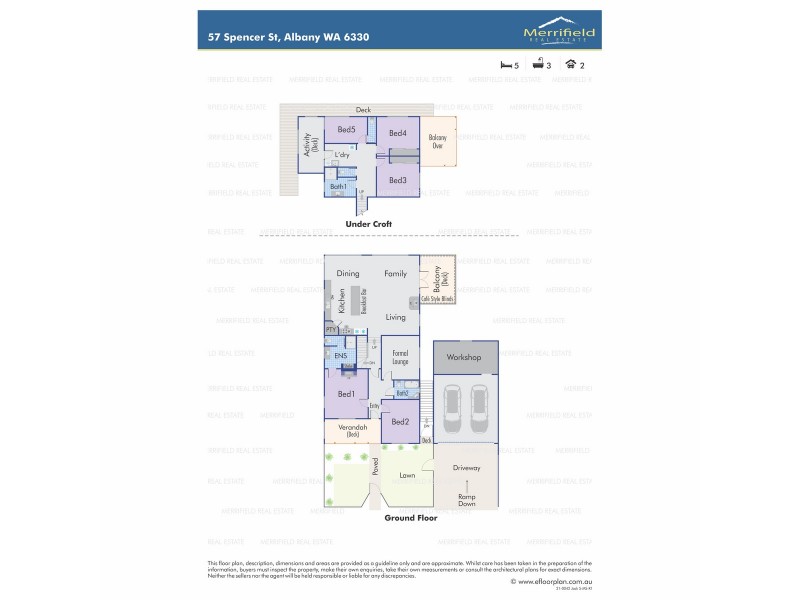 57 Spencer Street, Albany WA 6330 Floorplan