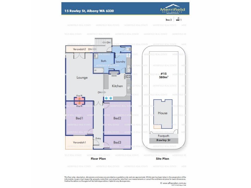 15 Rowley Street, Albany WA 6330 Floorplan