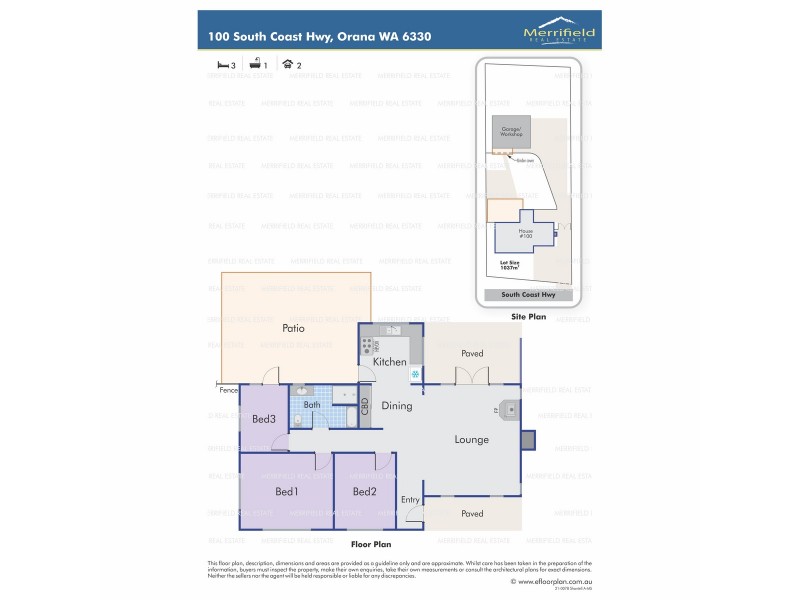 100 South Coast Highway, Orana WA 6330 Floorplan