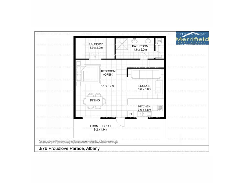 3/76 Proudlove Parade, Albany WA 6330 Floorplan