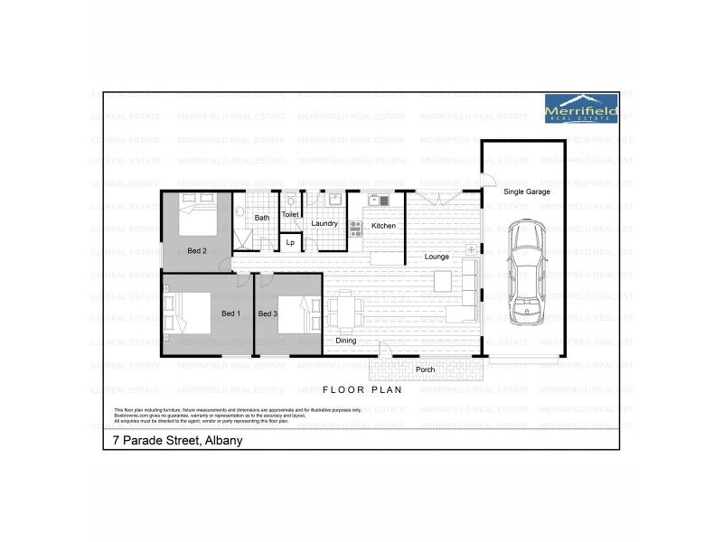 7 Parade Street, Albany WA 6330 Floorplan