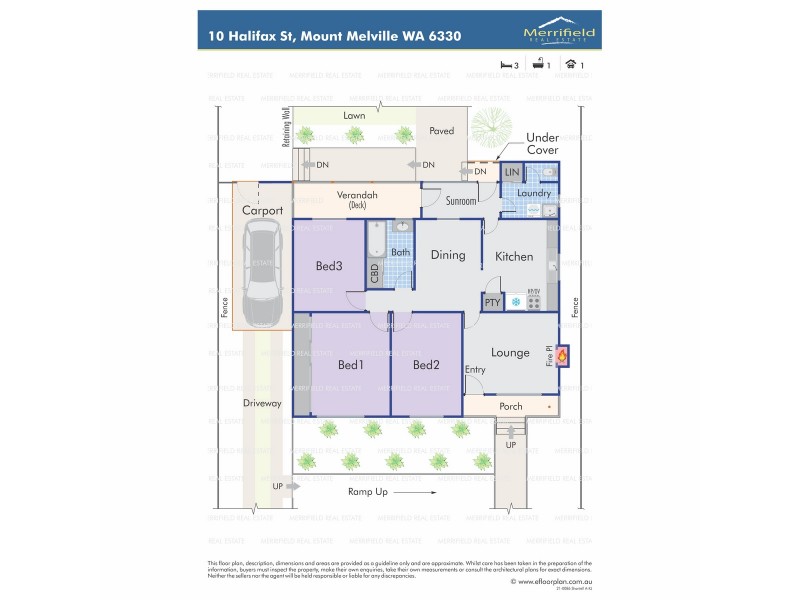 10 Halifax Street, Mount Melville WA 6330 Floorplan