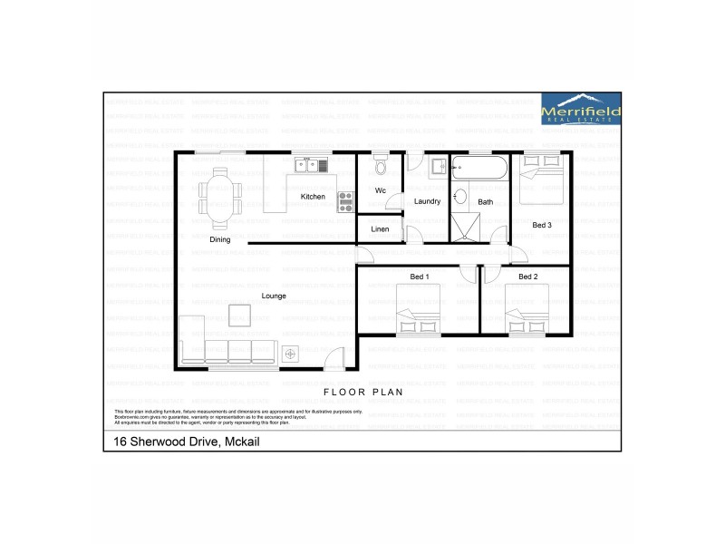 16 Sherwood Drive, Mckail WA 6330 Floorplan