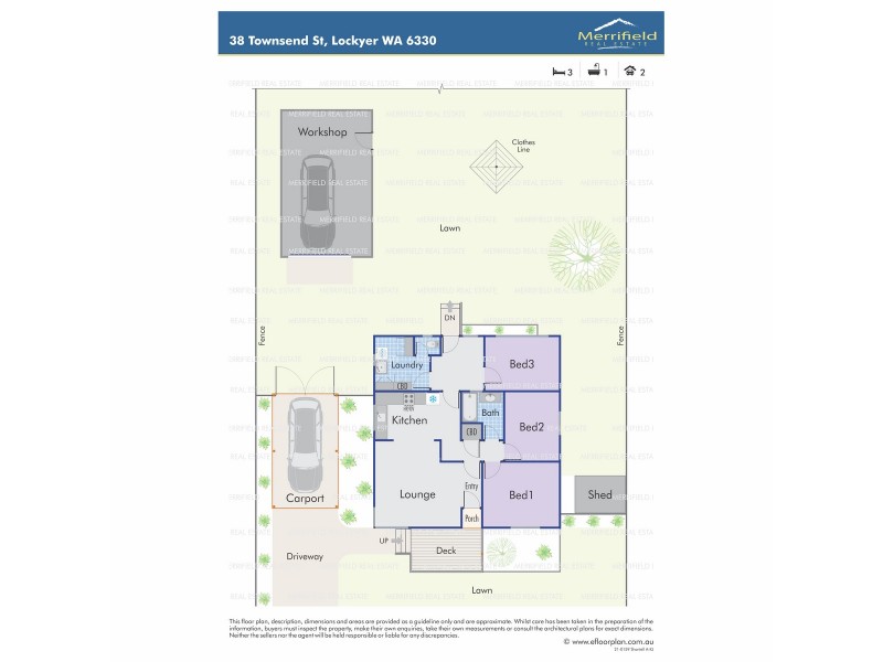 38 Townsend Street, Lockyer WA 6330 Floorplan
