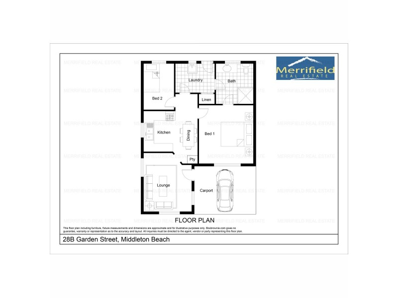 B/28 Garden Street, Albany WA 6330 Floorplan