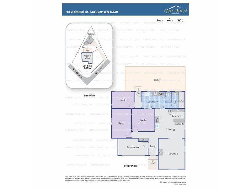 46 Admiral Street, Lockyer WA 6330 Floorplan