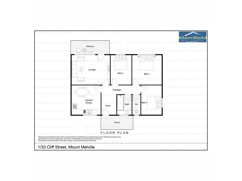 31 Cliff Street, Albany WA 6330 Floorplan