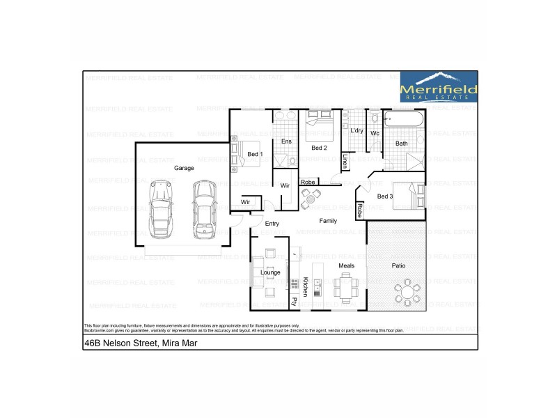 46B Nelson Street, Mira Mar WA 6330 Floorplan