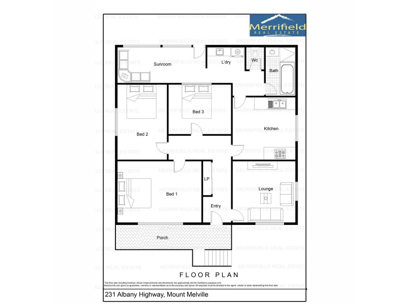 231 Albany Highway, Mount Melville WA 6330 Floorplan