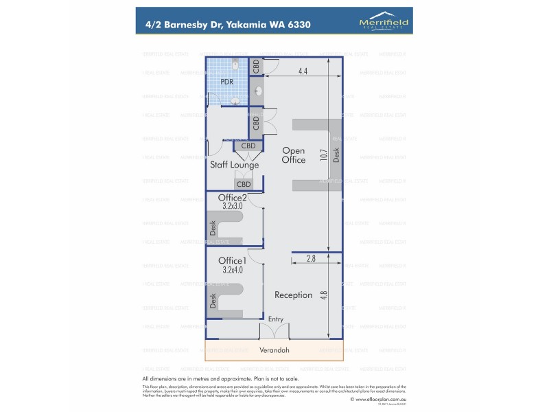 4/2 Barnesby Drive, Yakamia WA 6330 Floorplan