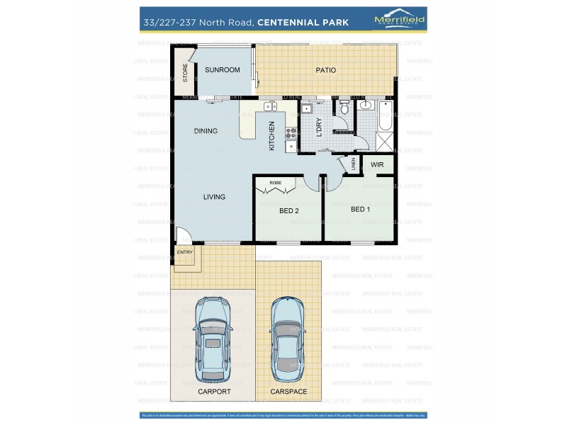 33/227-237 North Road, Centennial Park WA 6330 Floorplan
