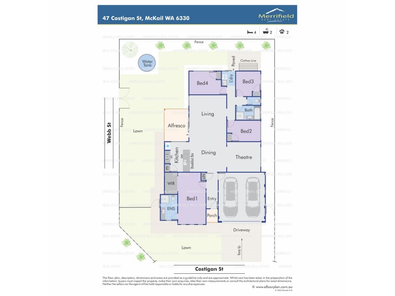 47 Costigan Street, Mckail WA 6330 Floorplan