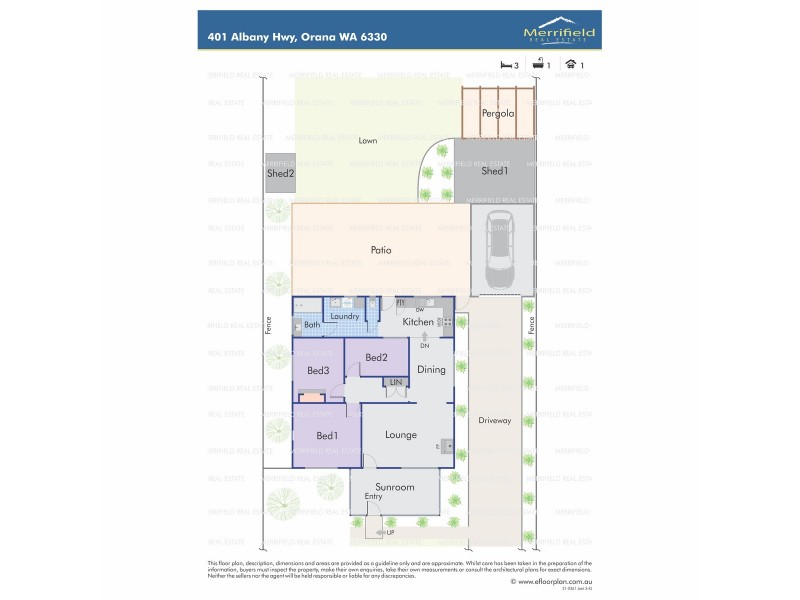 401 Albany Highway, Orana WA 6330 Floorplan