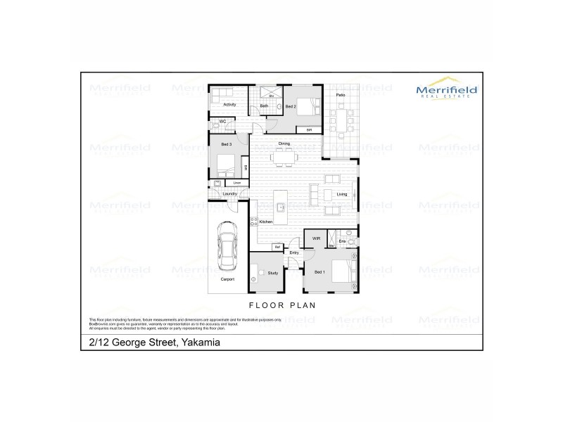 2/12 George Street, Yakamia WA 6330 Floorplan