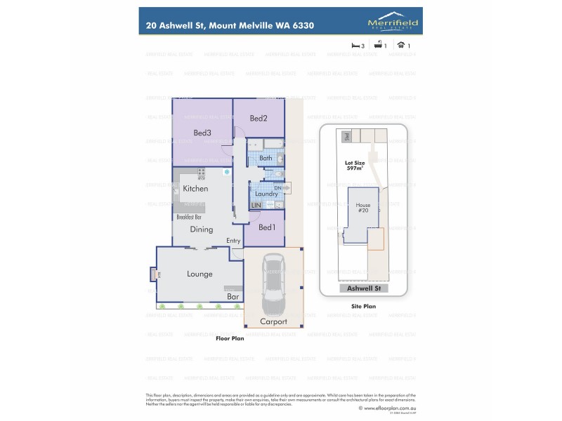 20 Ashwell Street, Mount Melville WA 6330 Floorplan