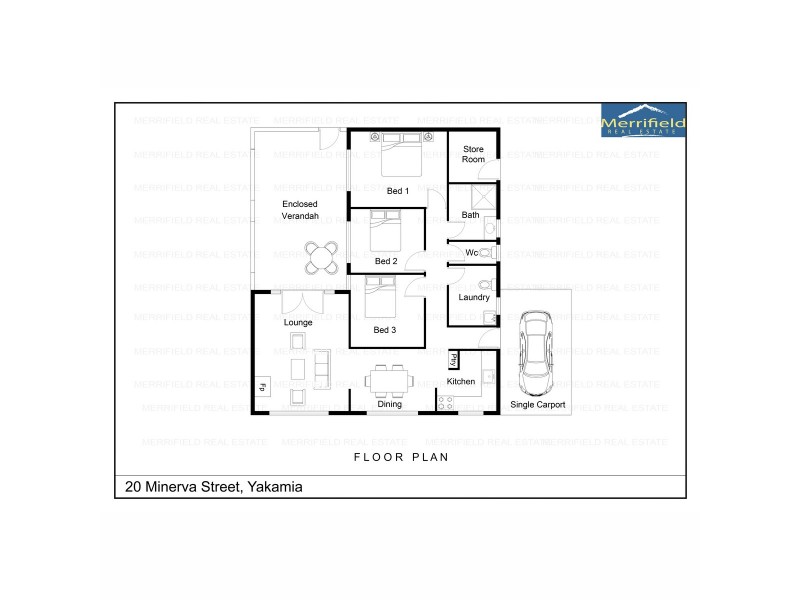 20 Minerva Street, Yakamia WA 6330 Floorplan