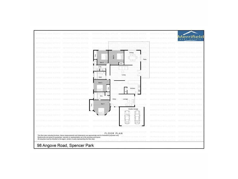 98 Angove Road, Spencer Park WA 6330 Floorplan