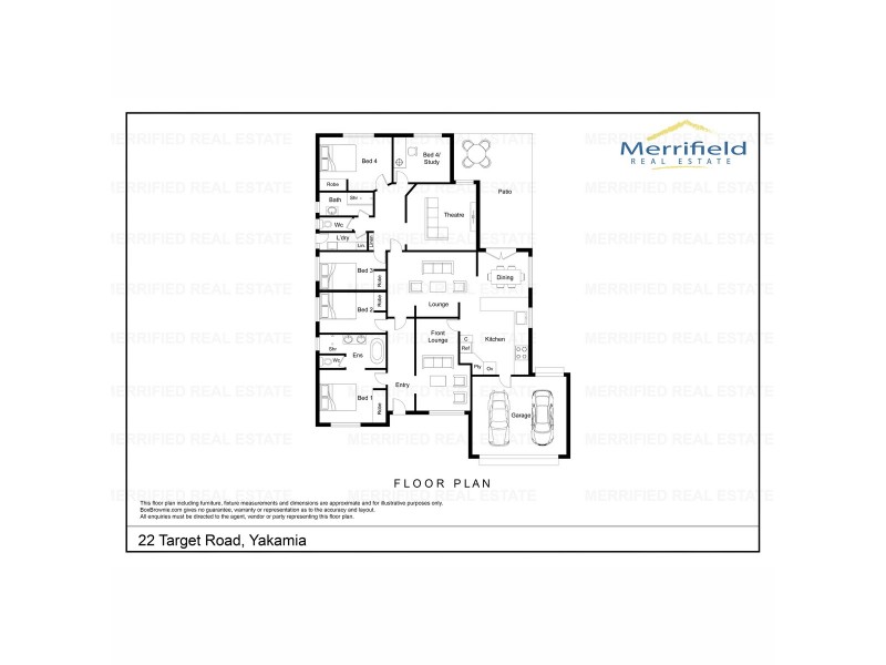 22 Target Road, Yakamia WA 6330 Floorplan