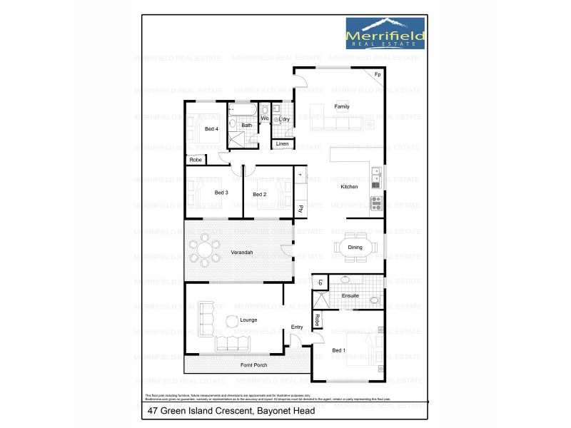 47 Green Island Crescent, Bayonet Head WA 6330 Floorplan