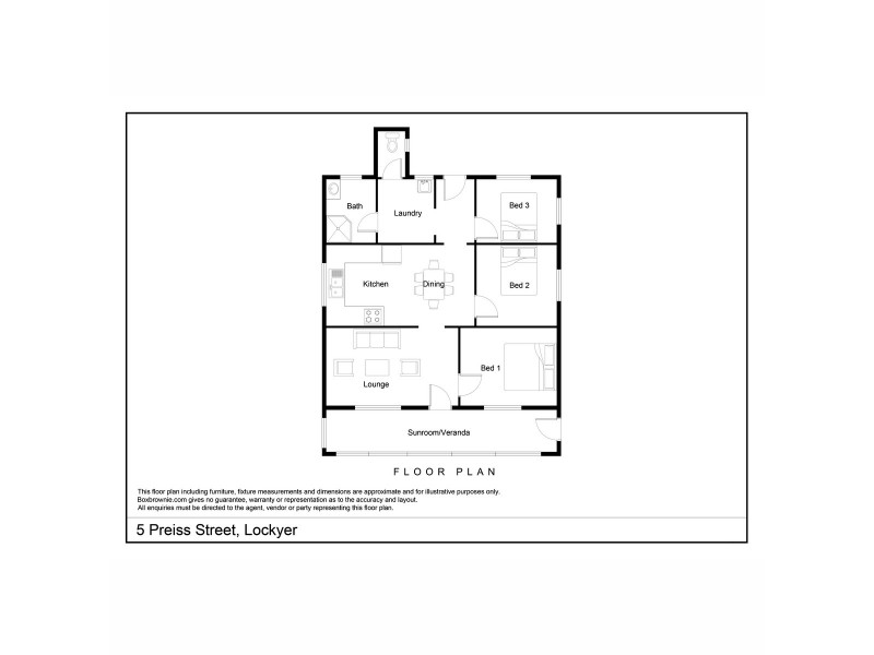 5 Preiss Street, Lockyer WA 6330 Floorplan