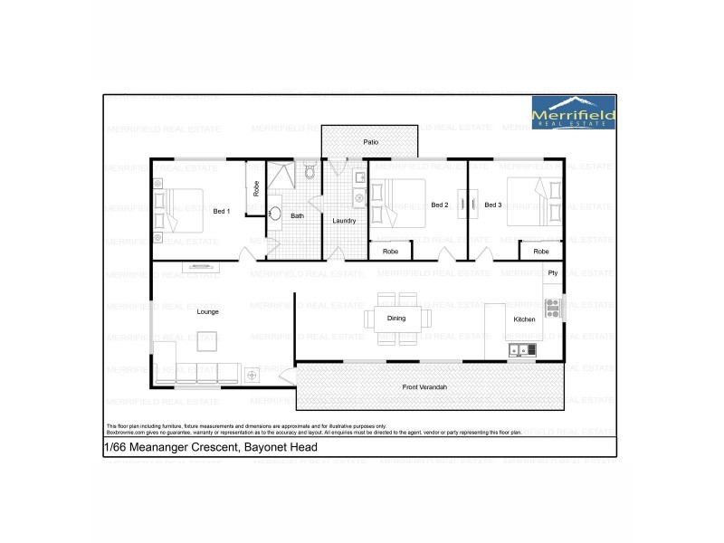 1/66 Meananger Crescent, Bayonet Head WA 6330 Floorplan