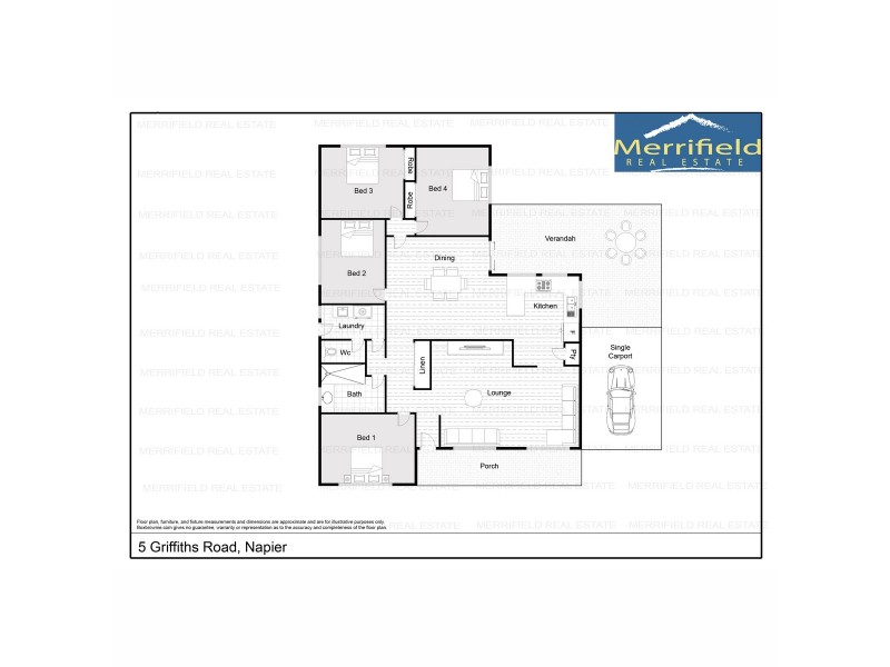 5 Griffiths Road, Napier WA 6330 Floorplan