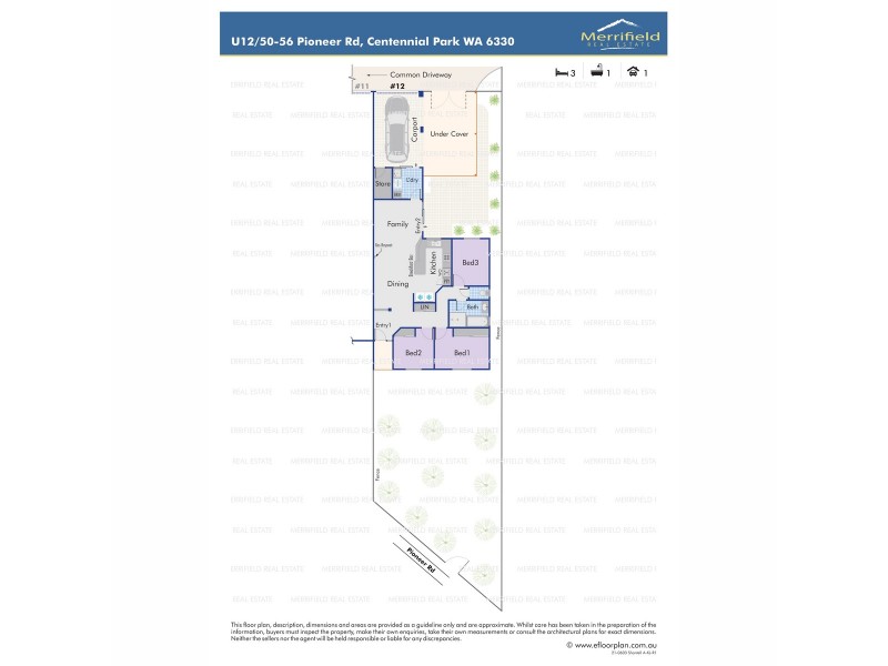 12/50 Pioneer Road, Centennial Park WA 6330 Floorplan