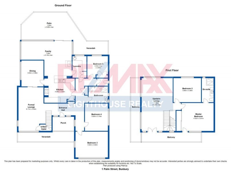 1 Palm Street, Bunbury WA 6230 Floorplan
