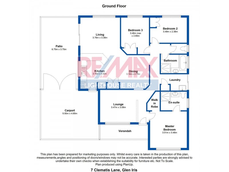 7 Clematis Lane, Glen Iris WA 6230 Floorplan