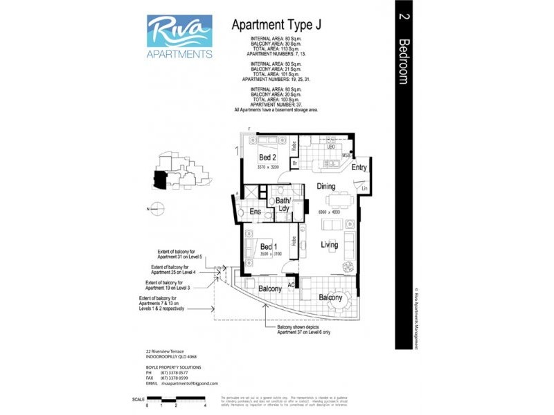 31/22 Riverview Terrace, Indooroopilly QLD 4068