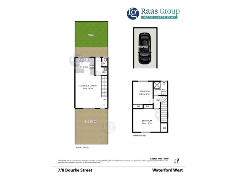 7/8-12 Bourke Street, Waterford West QLD 4133 Floorplan