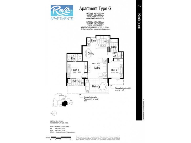 29/22 Riverview Terrace, Indooroopilly QLD 4068