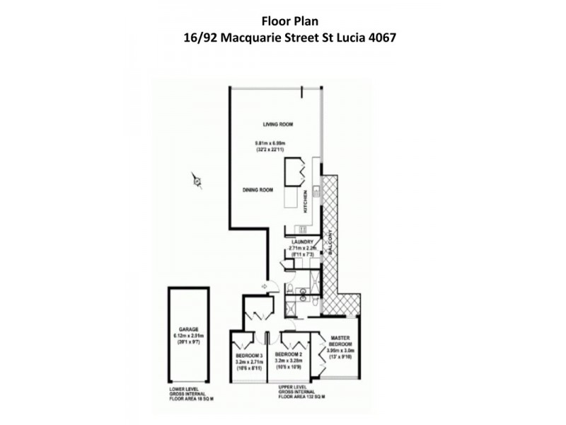 16/92 Macquarie Street, St Lucia QLD 4067