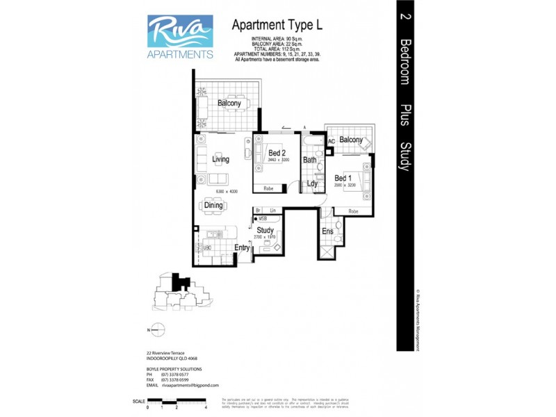 27/22 Riverview Terrace, Indooroopilly QLD 4068