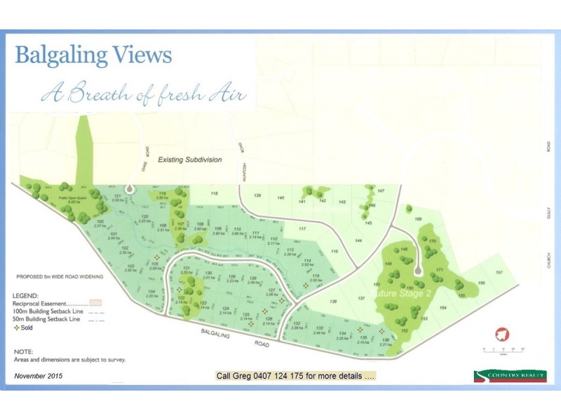 100 to 136 Balgaling Road, Toodyay WA 6566